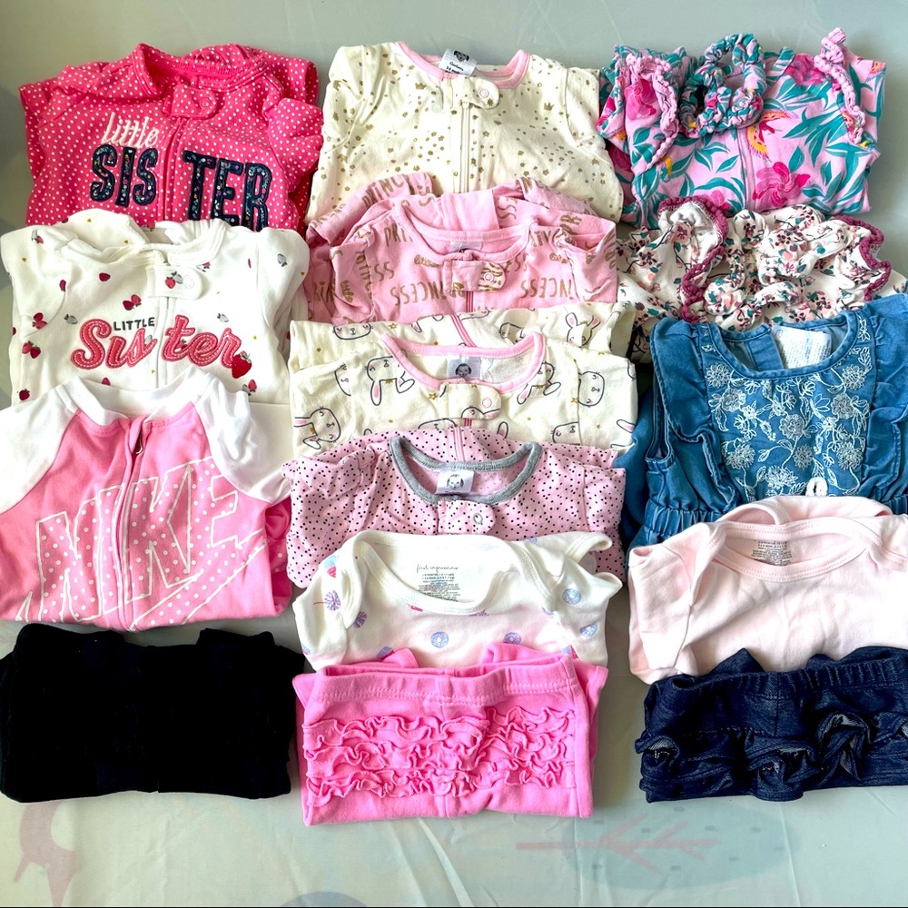 SOLD‼️ Babygirl 3/3-6m clothes bundle
